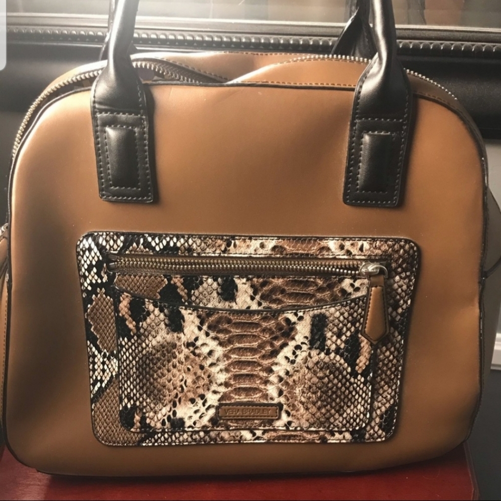 Fall Vera Bradley Purse. Beutiful  carnel color